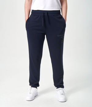 Navy bambus hoodie joggingsæt med logo    Copenhagen Bamboo