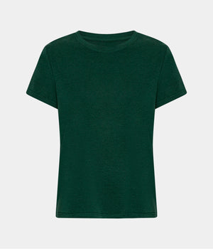 Grøn kortærmet bambus T-shirt S   Copenhagen Bamboo